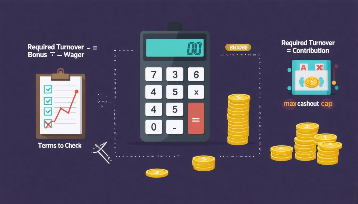 Kayıt Bonusu Rehberi: Wagering Hesaplama ve Maksimum Çekim Kuralları