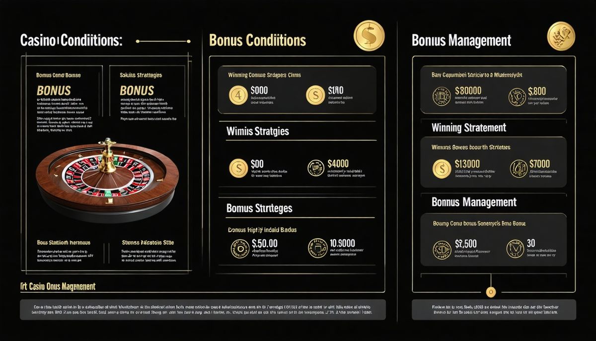 Bonus Şartları ve Kazanç Stratejileri: Casino Bonus Yönetiminde Başarının Anahtı