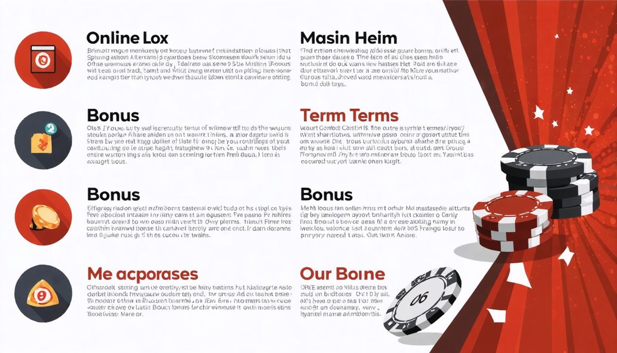 Casino Bonus Terimleri Sözlüğü: Bilinçli Seçim İçin Anlamlar ve Açıklamalar