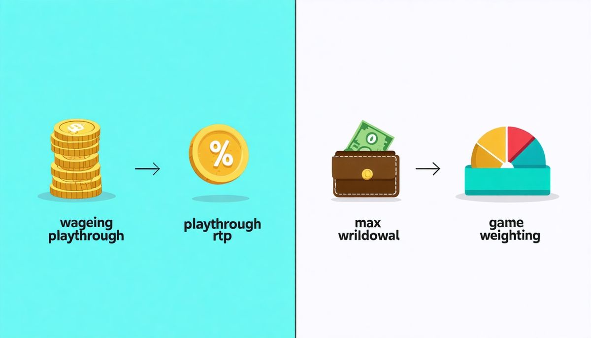 Bonus Terimleri Sözlüğü: Wagering, RTP, Maksimum Çekim ve Oyun Ağırlığı